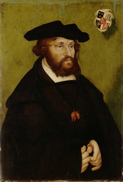 Christian II de Danemark, Norvege et Suede - Portrét dánského krále Christiana II (1481-1559), Cranach, Lucas, starší (1472-1553). Olej na dřevě od Lucas the Elder Cranach