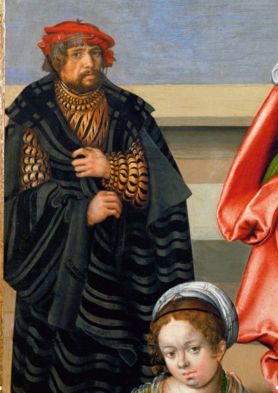 Svaté příbuzenství od Lucas the Elder Cranach