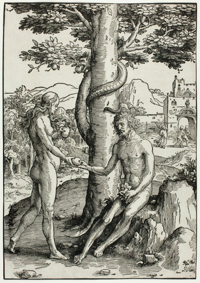 Adam a Eva (Pád člověka) od Lucas van Leyden