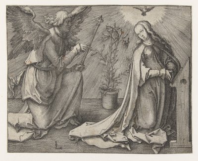 Zvěstování od Lucas van Leyden