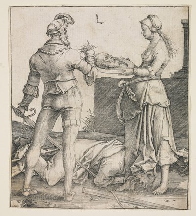 Stětí svatého Jana Křtitele, 1513 od Lucas van Leyden