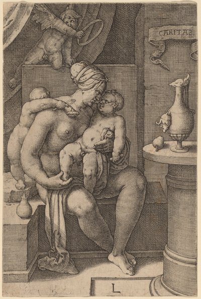 Charita (charita) od Lucas van Leyden