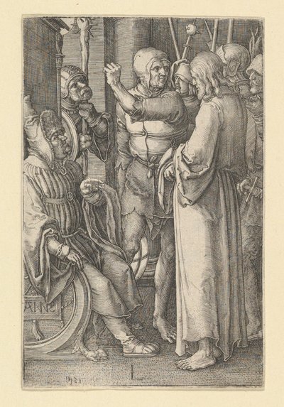 Kristus před Annášem, 1521. od Lucas van Leyden