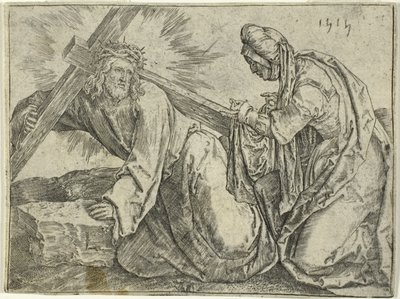 Kristus nesoucí kříž od Lucas van Leyden