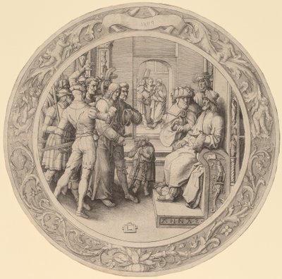 Kristus před Annášem od Lucas van Leyden