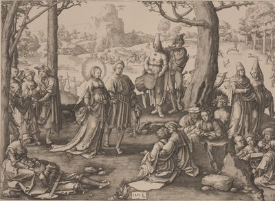 Tanec Magdaleny od Lucas van Leyden