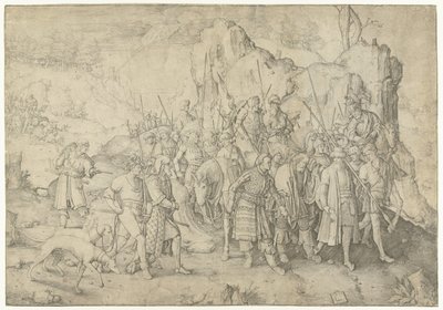Pavlovo obrácení od Lucas van Leyden