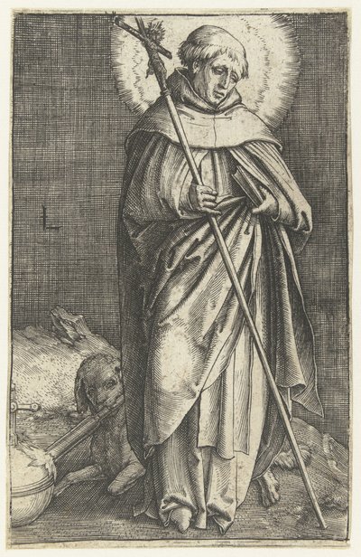 Svatý Dominik od Lucas van Leyden