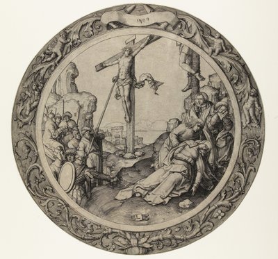 Ukřižování The Round Passion (název série) od Lucas van Leyden