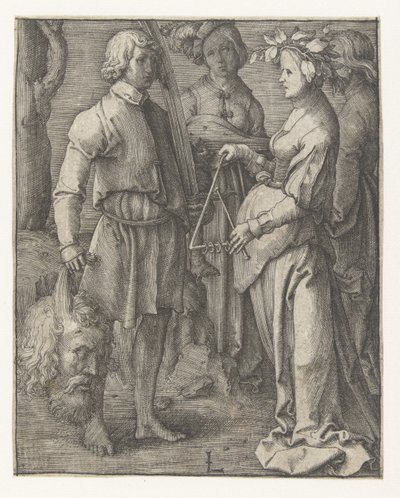 Vítězí David od Lucas van Leyden