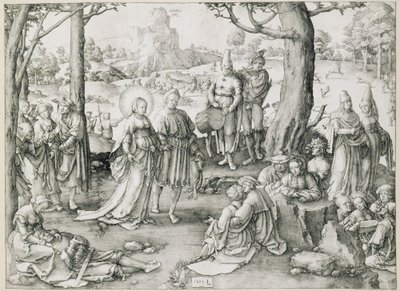 Tanec Máří Magdalény od Lucas van Leyden