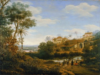 Františkánský klášter Igaraszo (olej na plátně) od Lucas van Leyden