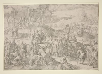 Golgota (Velká Kalvárie) od Lucas van Leyden