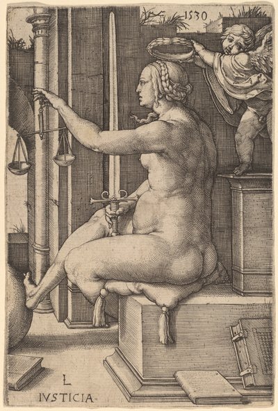 spravedlnost od Lucas van Leyden