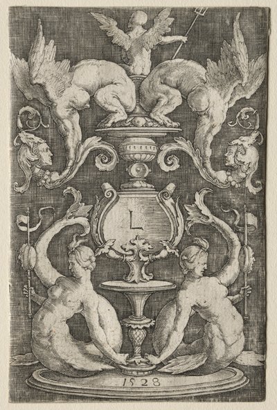 Panel Ornament, 1528. od Lucas van Leyden