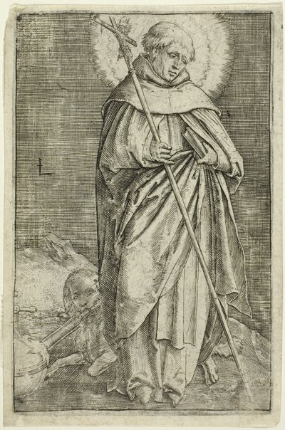 Svatý Dominik od Lucas van Leyden