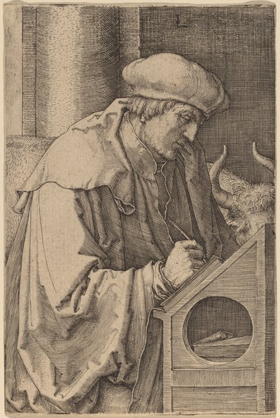 Svatý Lukáš od Lucas van Leyden
