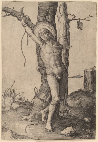 Svatý Šebestián od Lucas van Leyden