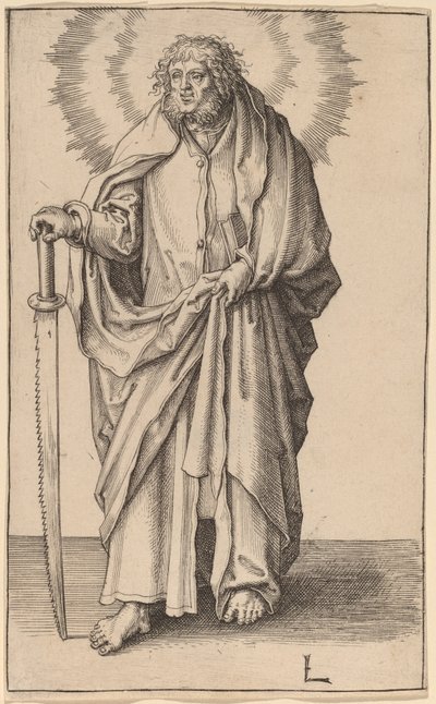 Svatý Šimon od Lucas van Leyden