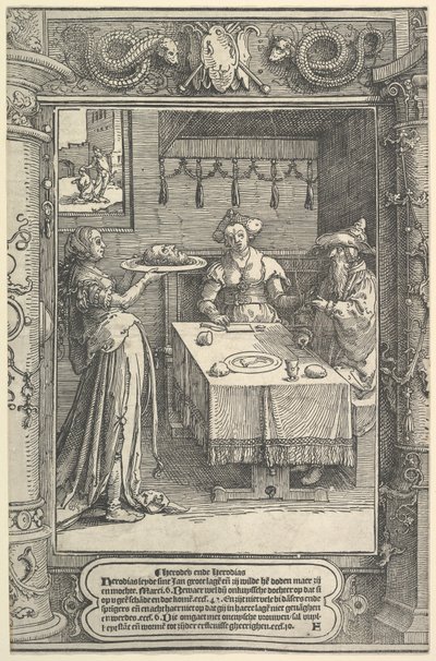 Salome s hlavou Jana Křtitele, ca. 1517. od Lucas van Leyden