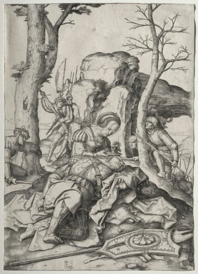 Samson a Dalila, c. 1507. od Lucas van Leyden