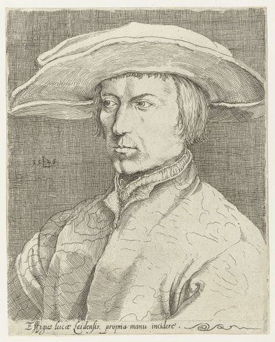 Autoportrét od Lucas van Leyden