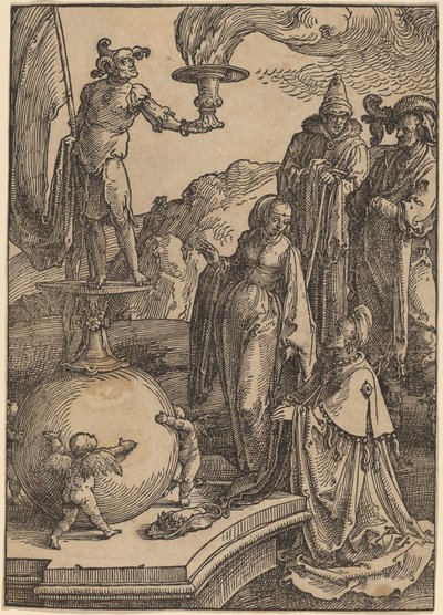 Šalomounova modloslužba od Lucas van Leyden