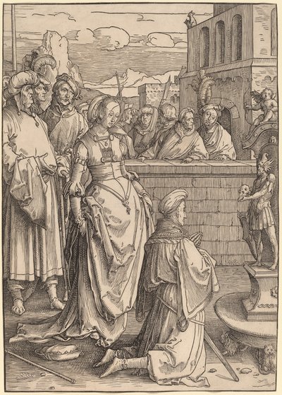 Šalomounova modloslužba od Lucas van Leyden