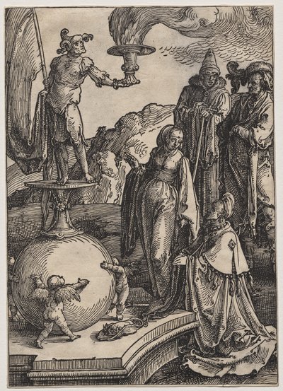 Šalomounova modloslužba od Lucas van Leyden