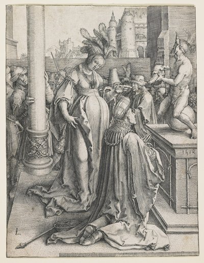 Šalomounova modloslužba od Lucas van Leyden