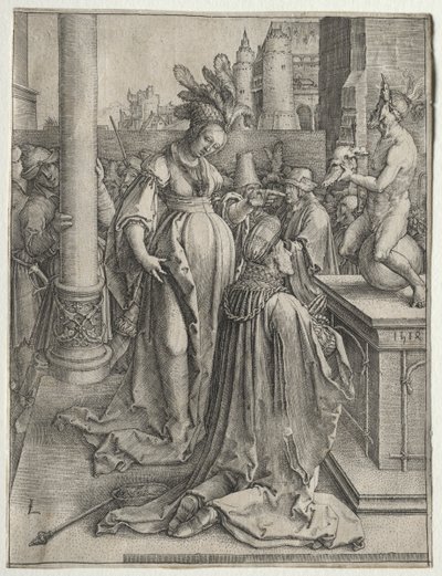 Šalomounova modloslužba od Lucas van Leyden