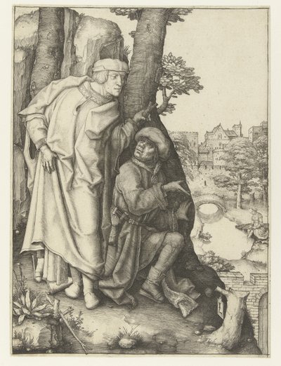 Susanna a starší od Lucas van Leyden