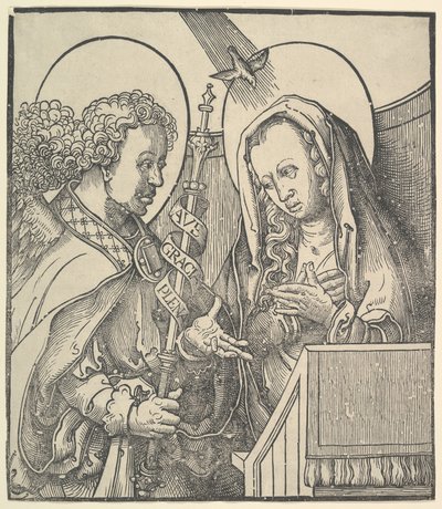 Zvěstování, 1515. od Lucas van Leyden