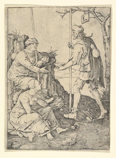 Žebráci, ca. 1509. od Lucas van Leyden