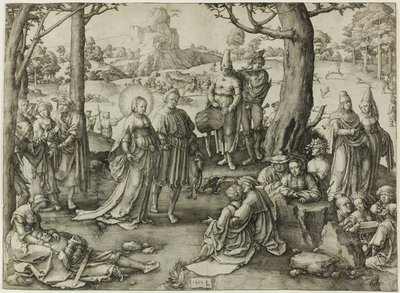 Tanec svaté Máří Magdaleny od Lucas van Leyden