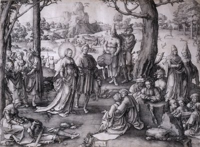 Tanec svaté Máří Magdalény od Lucas van Leyden