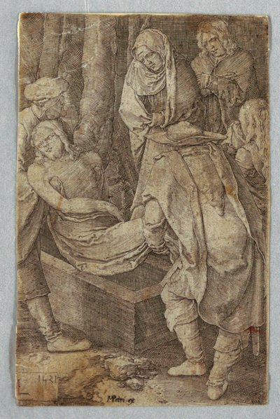 The Entombment, od The Passion od Lucas van Leyden