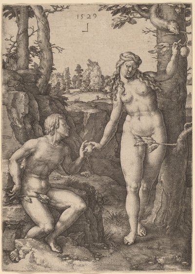 Pád člověka od Lucas van Leyden