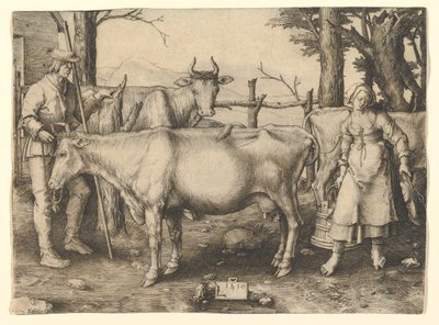 Dojička, 1510. od Lucas van Leyden