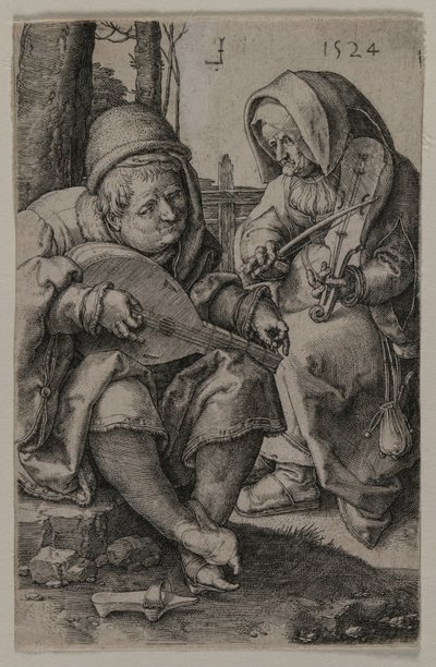 Hudebníci od Lucas van Leyden