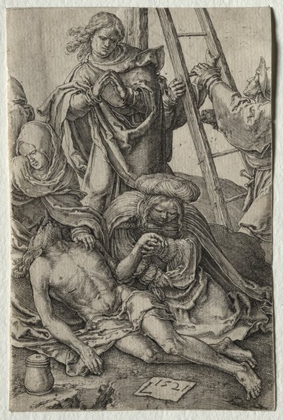 Umučení: Sestup z kříže od Lucas van Leyden