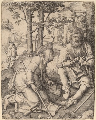 Poutníci od Lucas van Leyden