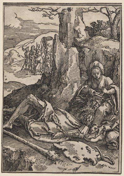 Síla žen: Samson a Dalila od Lucas van Leyden