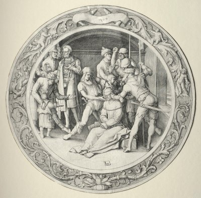 Kulatá vášeň: Ecce Homo, 1509. od Lucas van Leyden