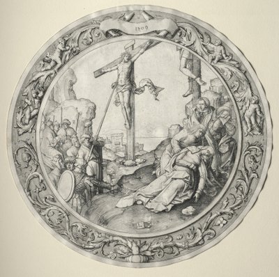 The Round Passion: The Crucifixion, 1509. od Lucas van Leyden