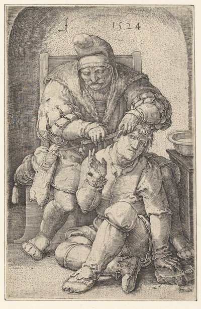 Chirurg, 1524. od Lucas van Leyden