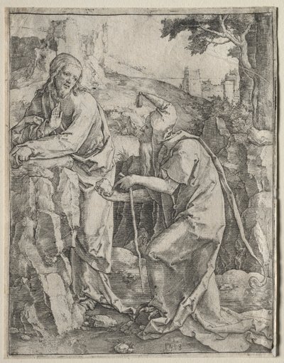 Pokušení Krista od Lucas van Leyden