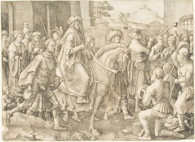Triumf Mordecai od Lucas van Leyden