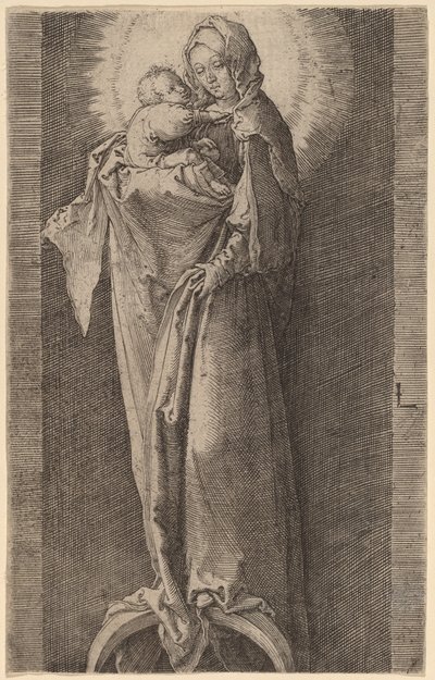 Panna ve výklenku od Lucas van Leyden