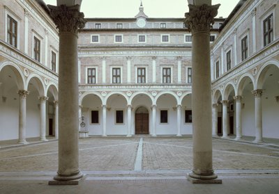 Pohled na Cortile d